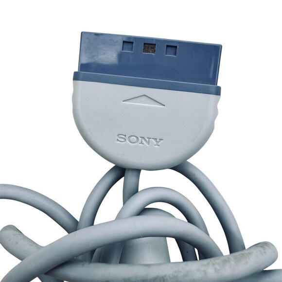 Sony PlayStation 1 PSone Analog Controller Gray Genuine SCPH-110 - Picture 8 of 9